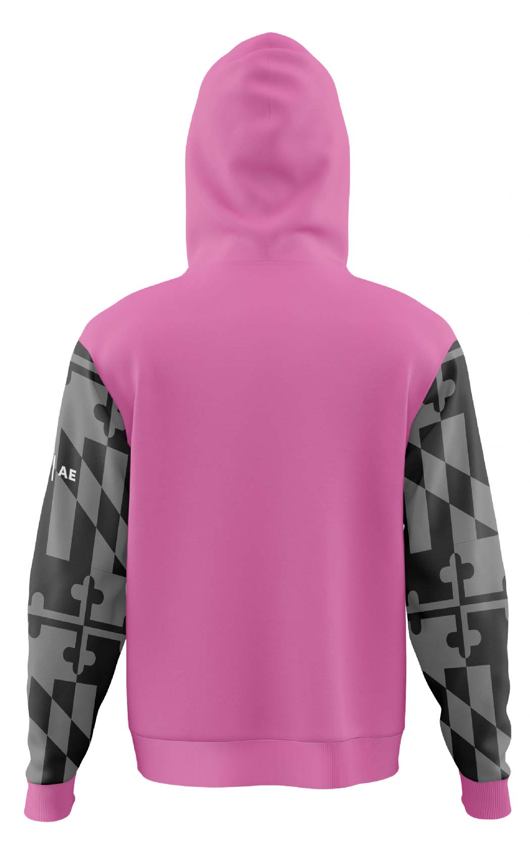 Pink/Gray MD Flag Hoodie