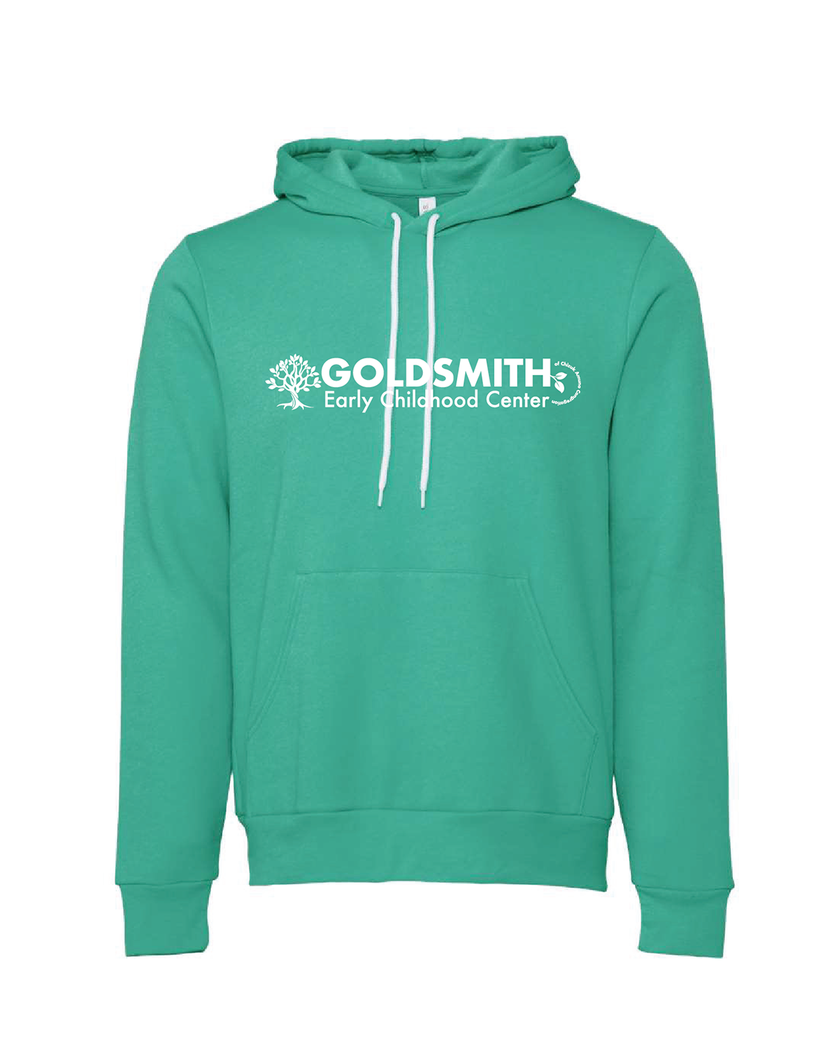 Adult Hoodie (Sponge Fleece) with Horizontal Logo