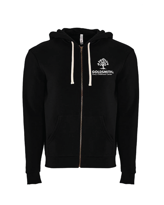 Adult Zip-up Hoodie with Horizontal Logo