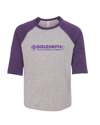 Adult Baseball Tee (Cotton Fine Jersey) with Horizontal Logo