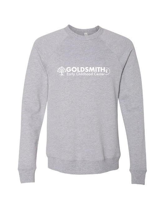 Youth Crewneck (Sponge Fleece) with Horizontal Logo