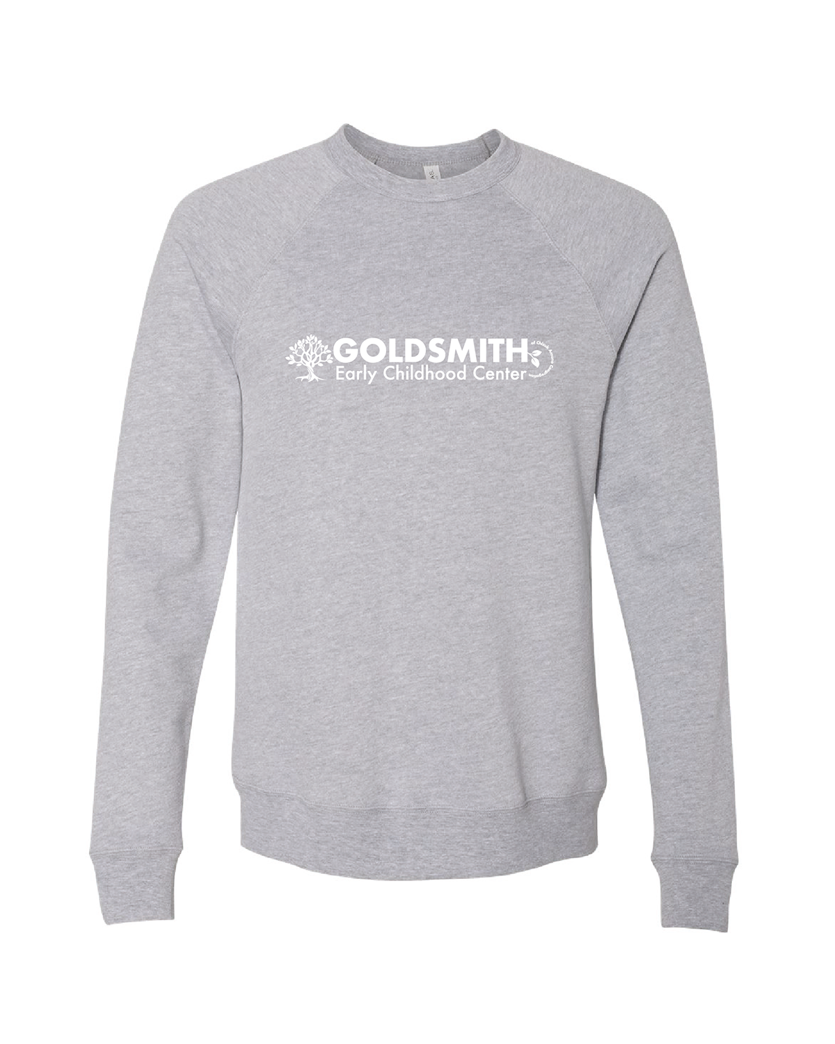 Adult Crewneck (Sponge Fleece) with Horizontal Logo