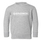 Toddler Crewneck Sweatshirt (60/40 Blend) with Horizontal Logo