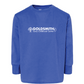Toddler Fine Jersey Long Sleeved Tee with Horizontal Logo