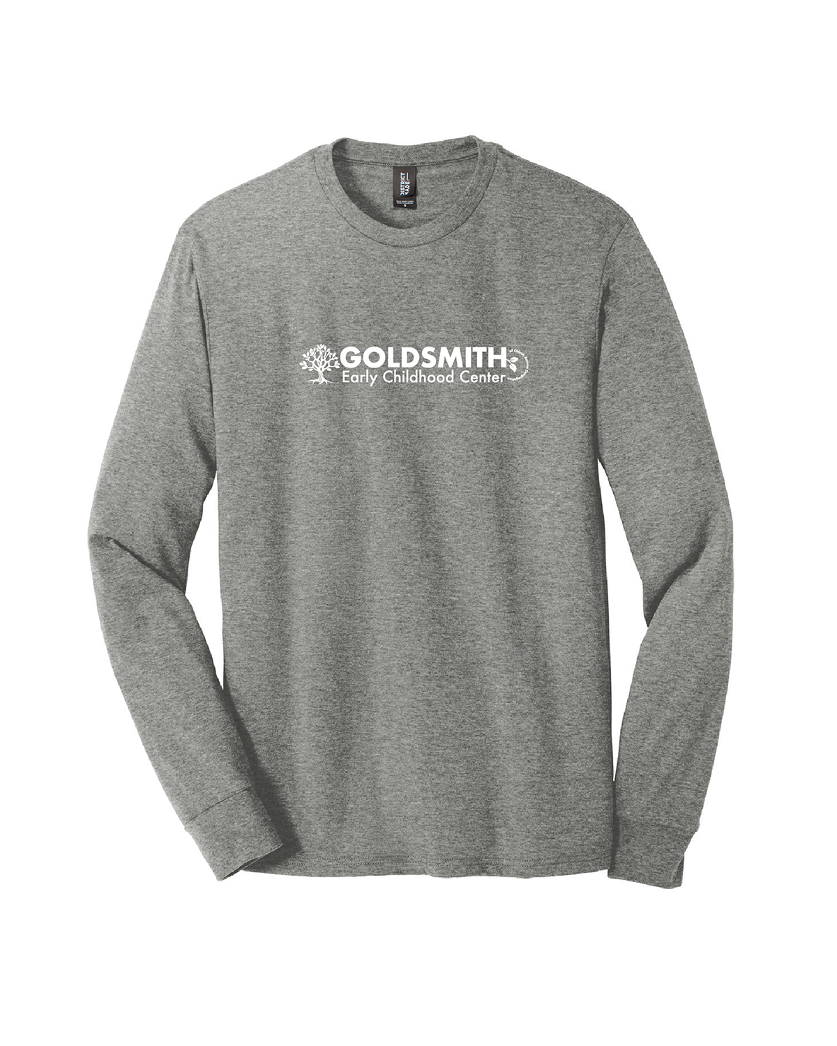 Adult Tri-Blend Long Sleeved with Horizontal Logo