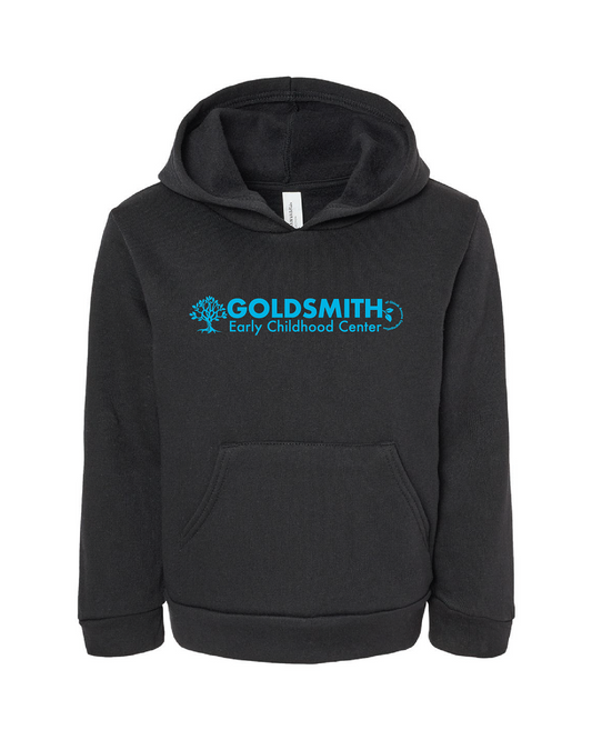 Youth Hoodie (Sponge Fleece) with Horizontal Logo