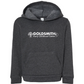 Youth Hoodie (Sponge Fleece) with Horizontal Logo