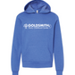 Youth Hoodie (Sponge Fleece) with Horizontal Logo