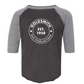 Adult Baseball Tee (Cotton Fine Jersey) with Round Logo