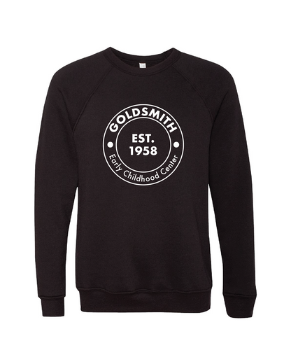 Youth Crewneck (Sponge Fleece) with Round Logo