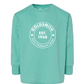 Toddler Fine Jersey Long Sleeved Tee with Round Logo