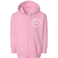 Toddler Zip-up Hoodie with Round Logo