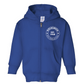 Toddler Zip-up Hoodie with Round Logo