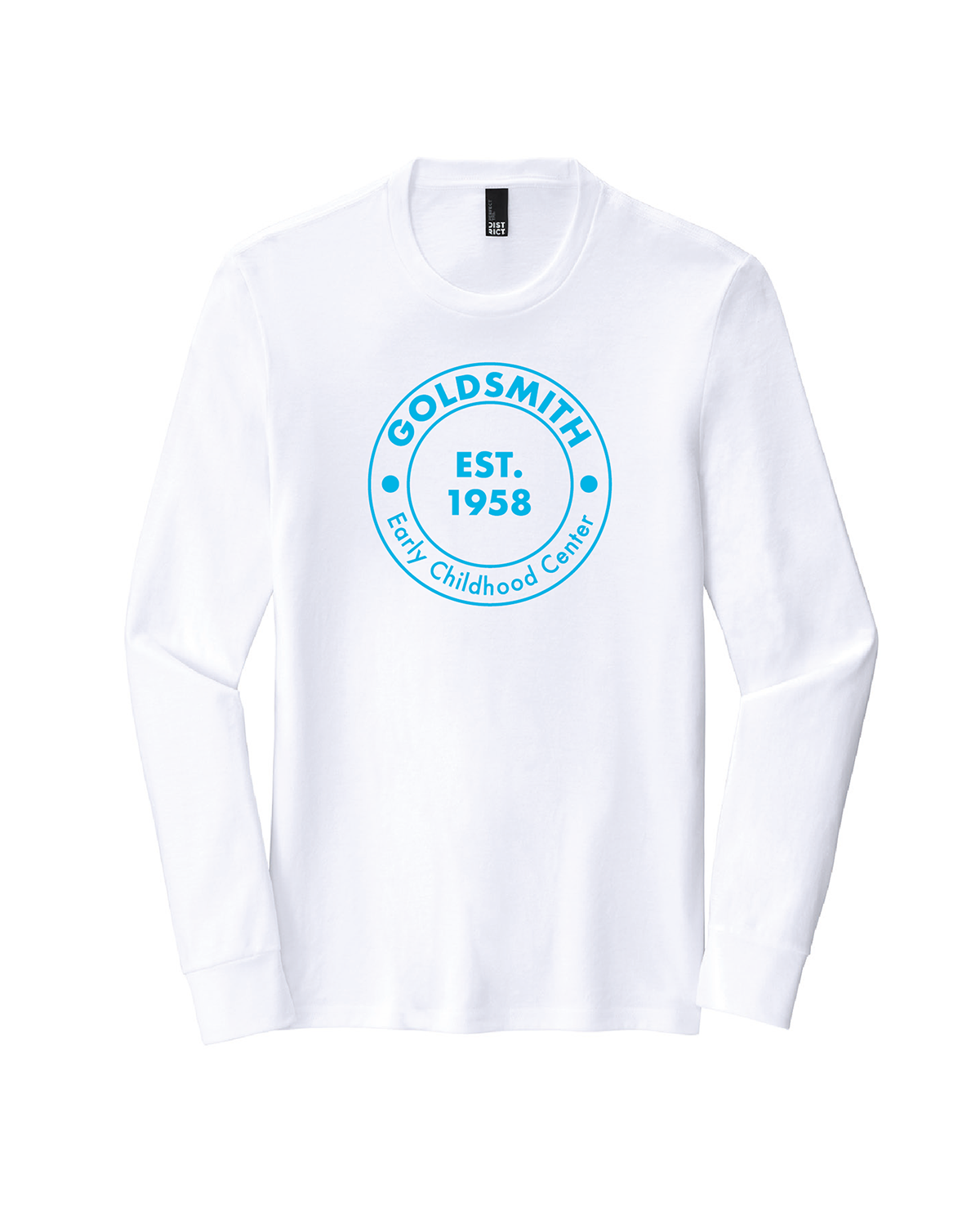 Adult Tri-Blend Long Sleeved with Round Logo