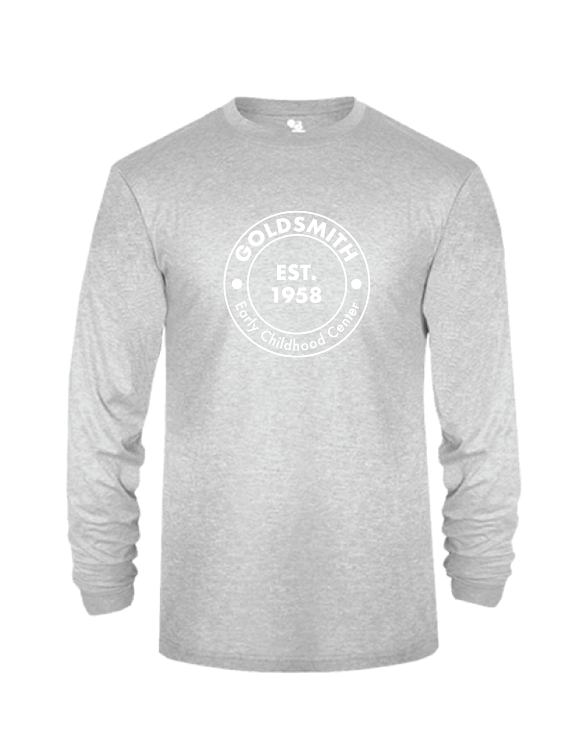 Youth Tri-Blend Long Sleeved with Round Logo