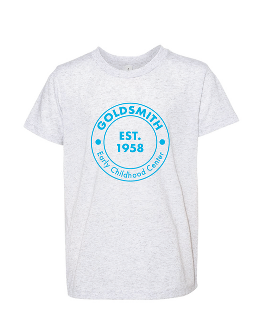 Adult Tri-Blend Short Sleeved with Round Logo