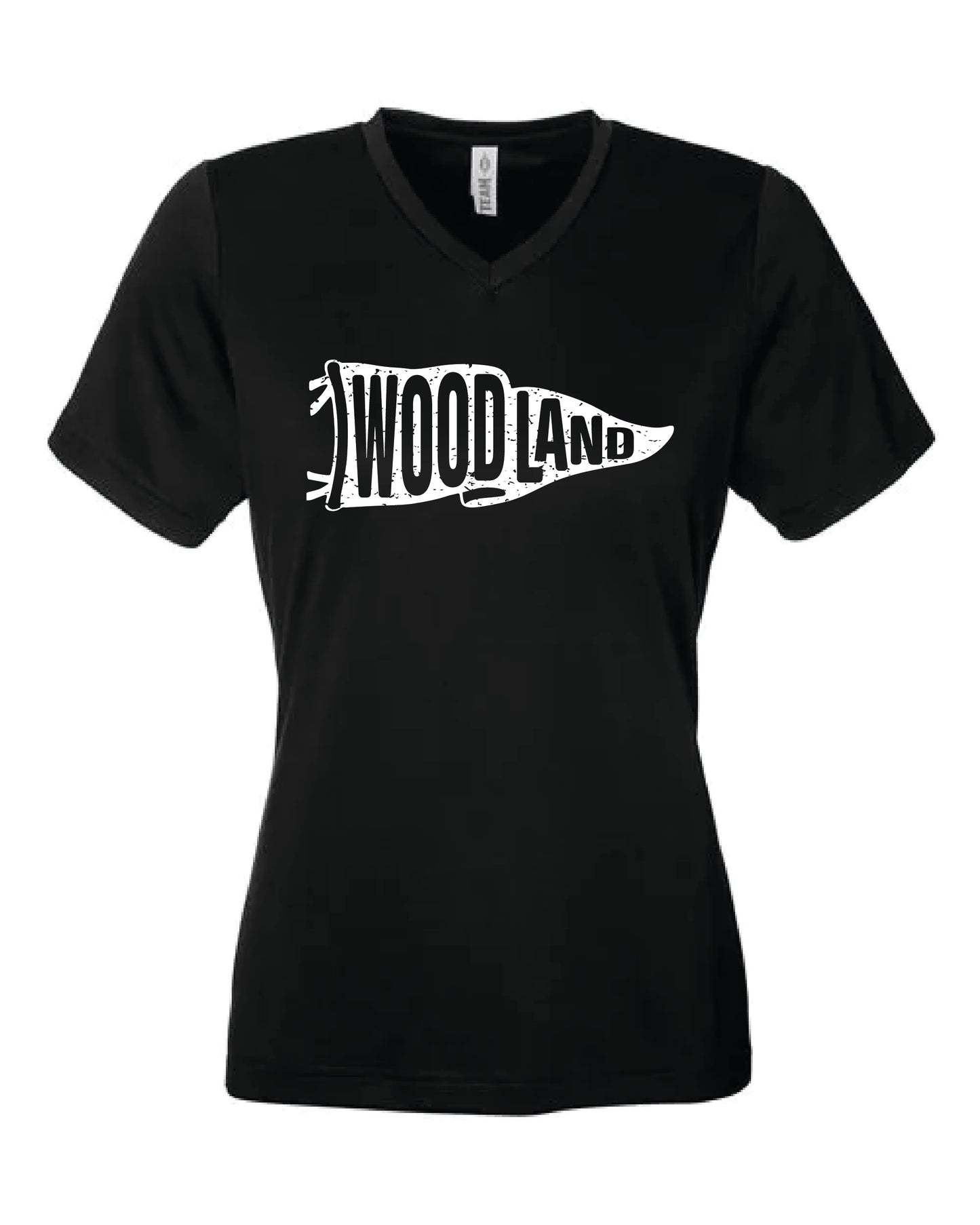 Moisture Wick Pennant V-Neck