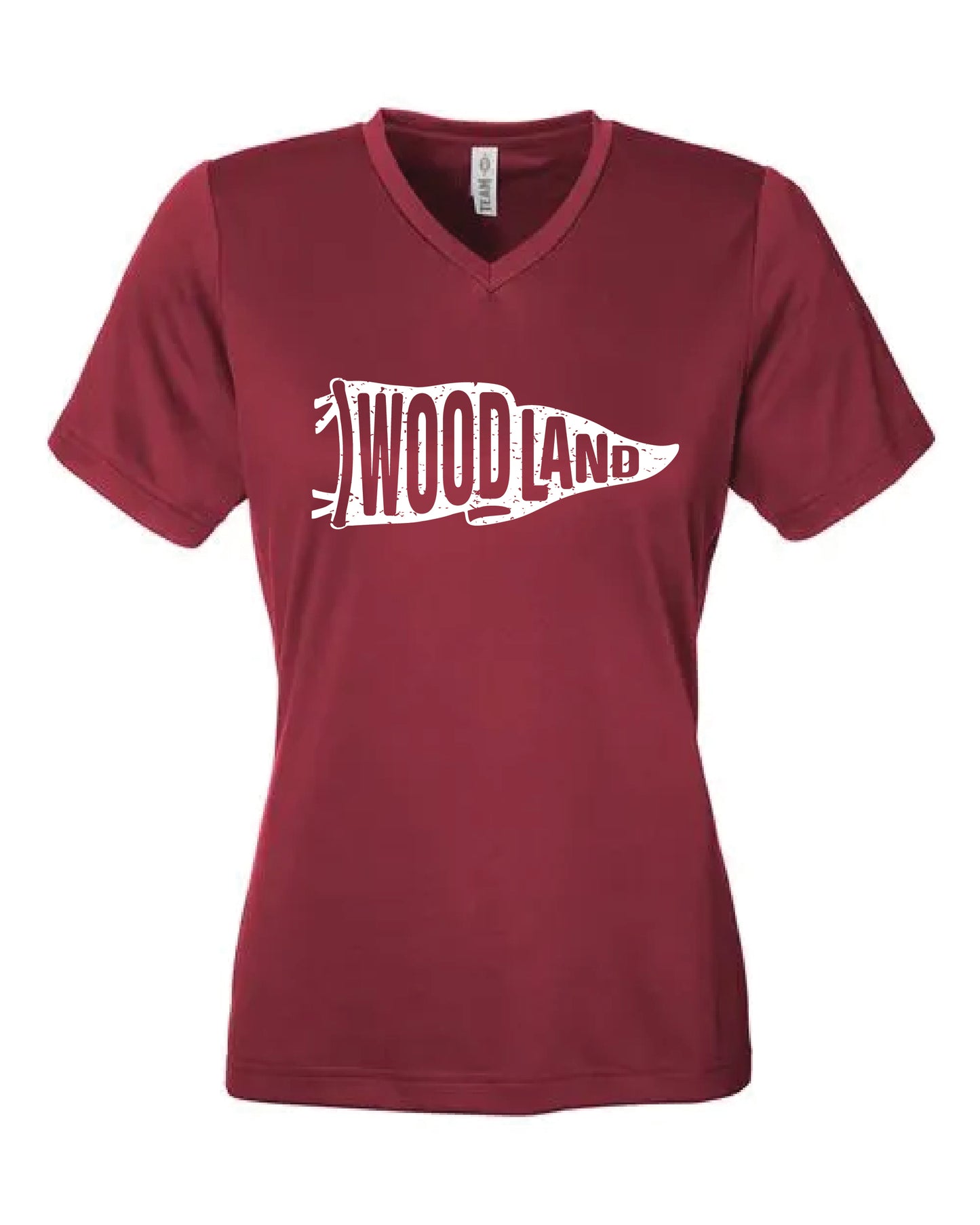 Moisture Wick Pennant V-Neck