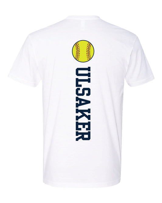 Unisex Custom Softball T-Shirt